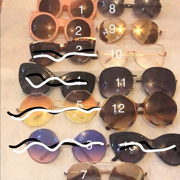 torrid Accessories - Lot of 8 Torrid Sunglasses